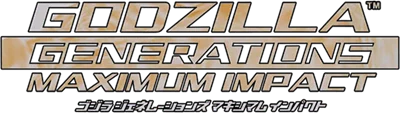 Godzilla Generations Maximum Impact logo