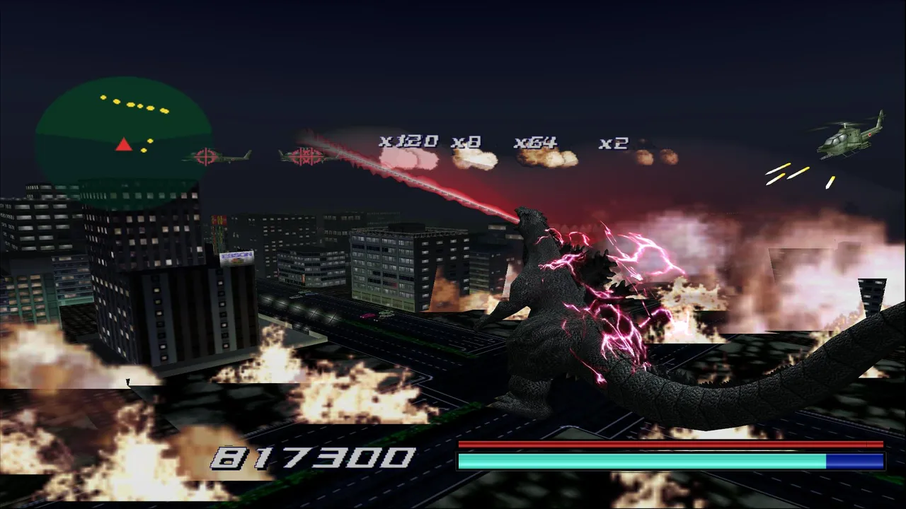 Backdrop artwork for Godzilla Generations Maximum Impact