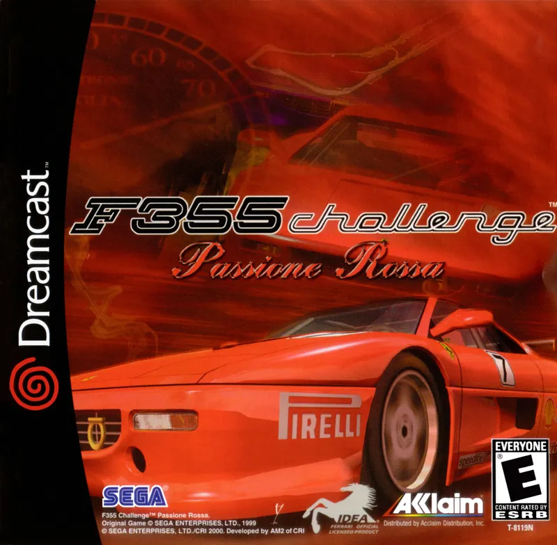 F355 Challenge: Passione Rossa box art