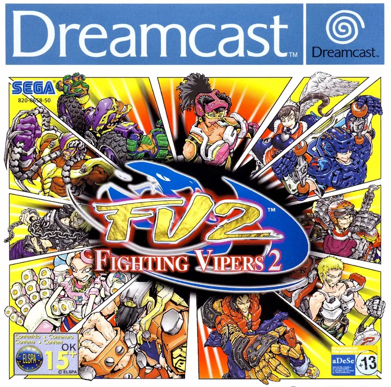Fighting Vipers 2 box art