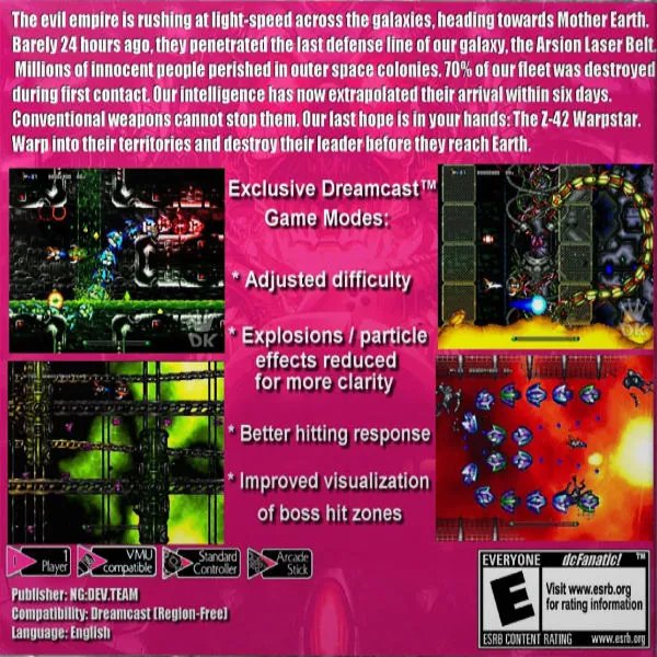 Last Hope: Pink Bullets box back