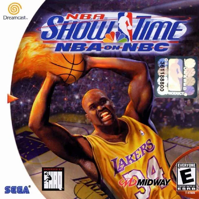 NBA Showtime: NBA on NBC box art
