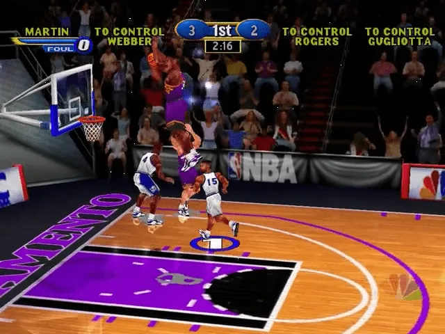 NBA Showtime: NBA on NBC screenshot