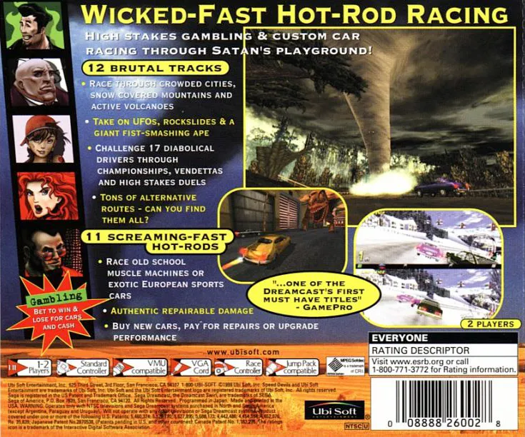 Speed Devils box back