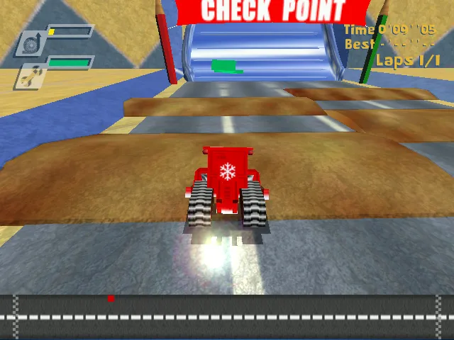 Backdrop artwork for Toy Racer