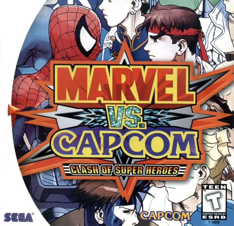 Marvel vs. Capcom: Clash of Super Heroes box art