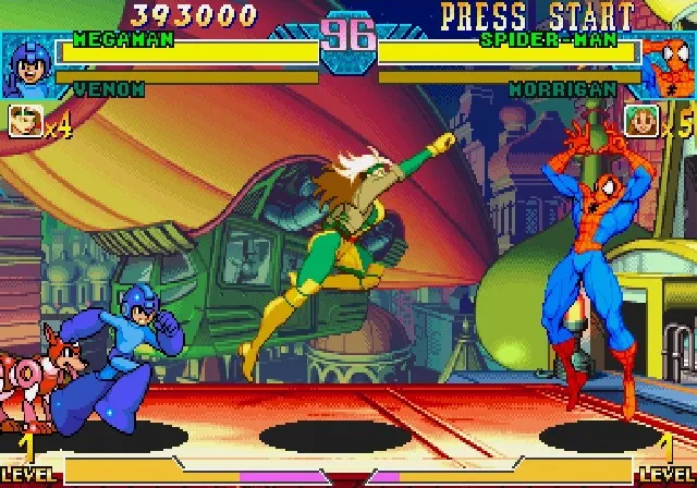Marvel vs. Capcom: Clash of Super Heroes screenshot