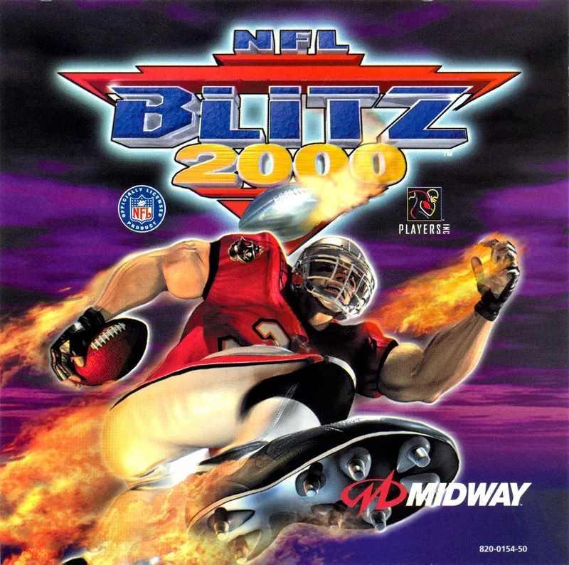 NFL Blitz 2000 box art
