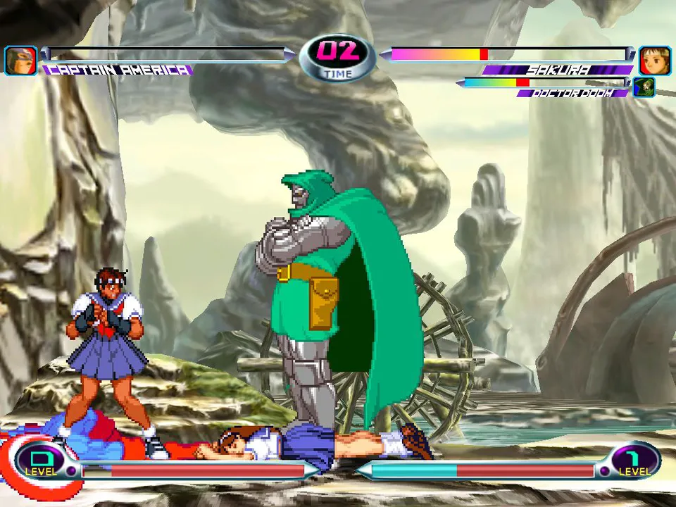 Marvel vs. Capcom 2: New Age of Heroes screenshot