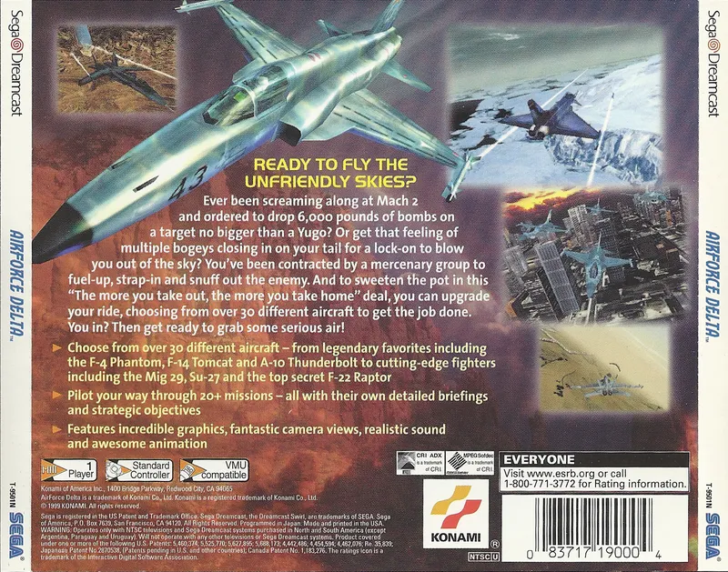 Airforce Delta box back