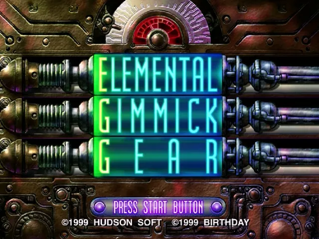 EGG: Elemental Gimmick Gear screenshot