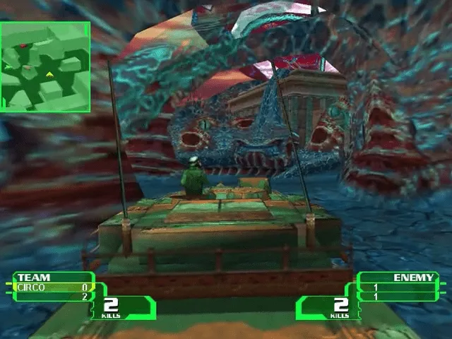 Backdrop artwork for Alien Front Online