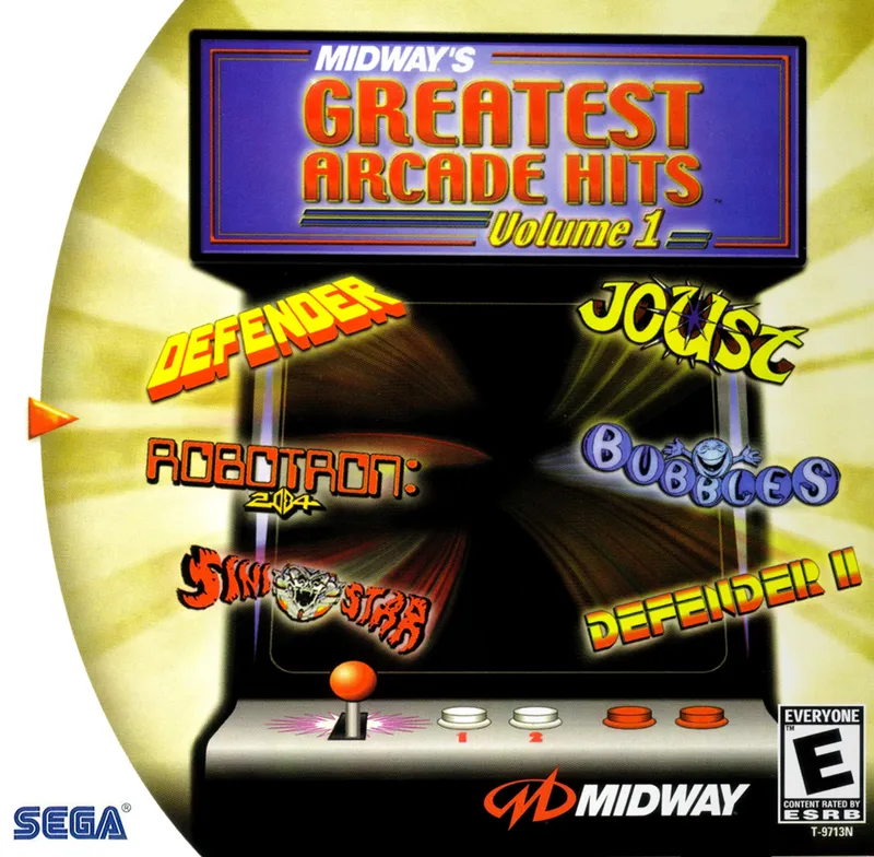 Midway's Greatest Arcade Hits Volume 1 box art