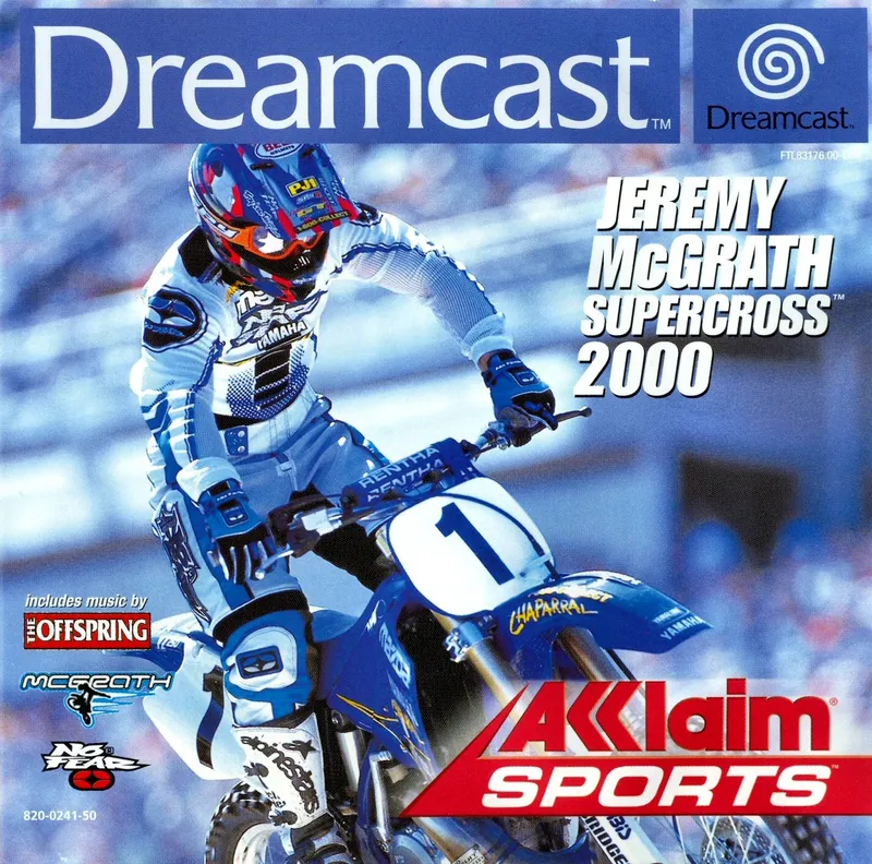 Jeremy McGrath Supercross 2000 box art