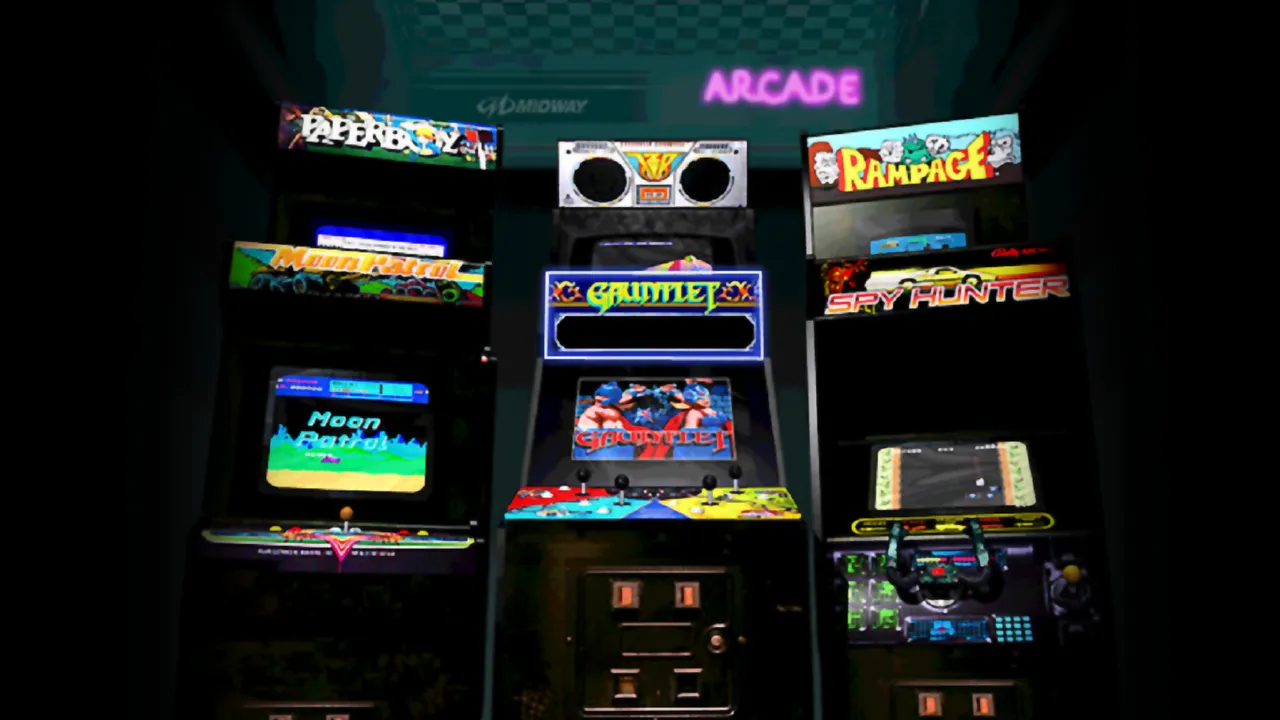 Backdrop artwork for Midway's Greatest Arcade Hits Volume 2