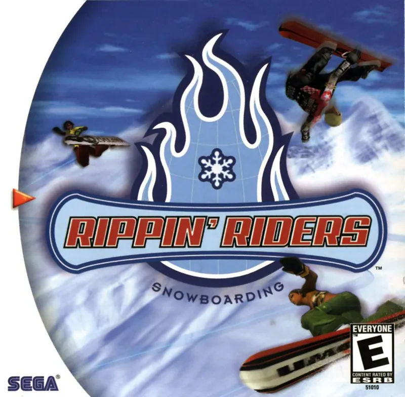 Rippin' Riders Snowboarding box art