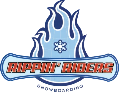 Rippin' Riders Snowboarding logo