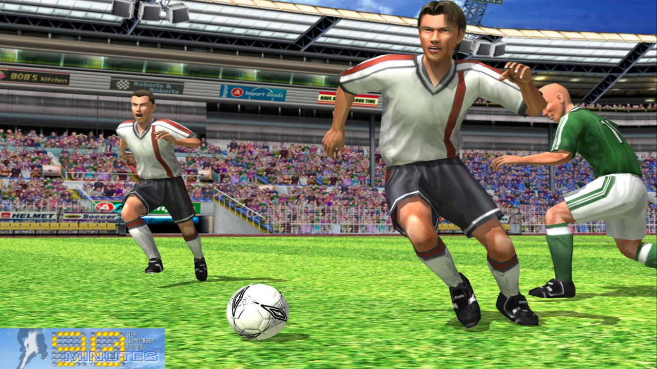 Backdrop artwork for 90 Minutes: Sega Championship Football