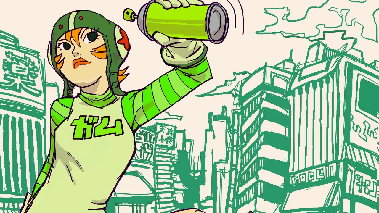 Backdrop artwork for Jet Grind Radio