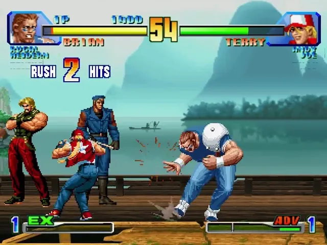 Backdrop artwork for The King of Fighters: Dream Match 1999