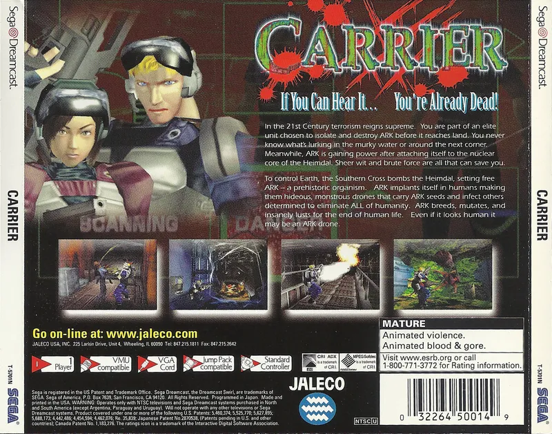 Carrier box back