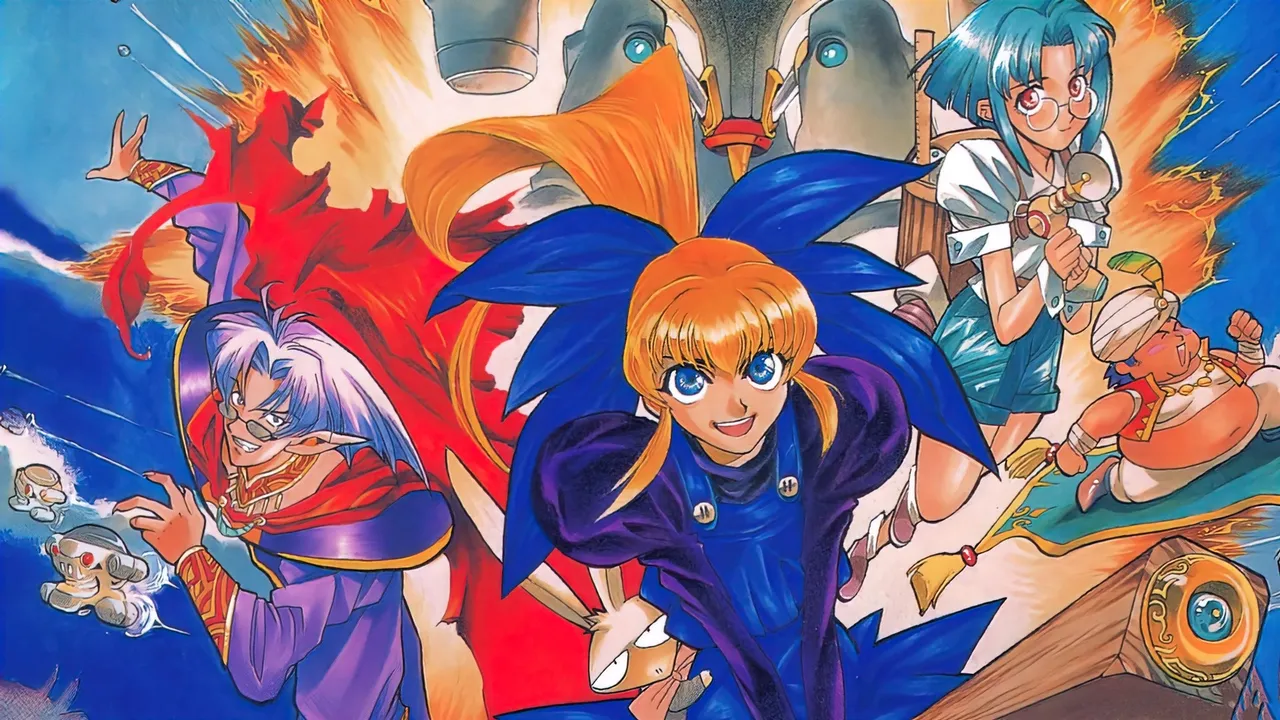 Backdrop artwork for Gunbird 2