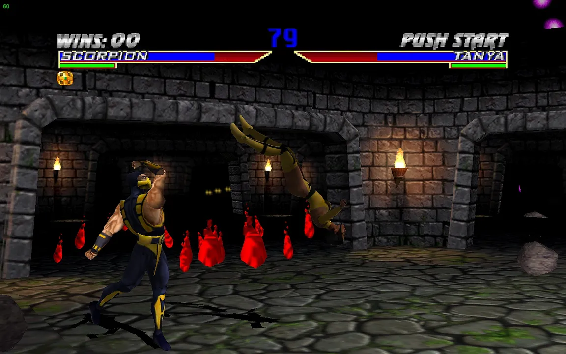 Mortal Kombat Gold screenshot