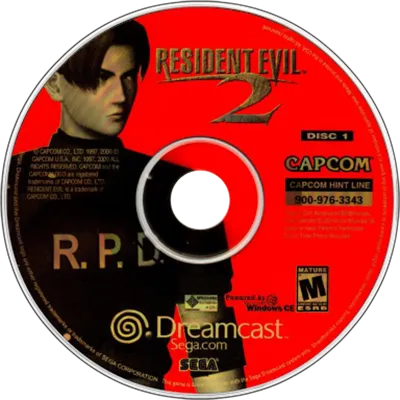 Resident Evil 2 box art