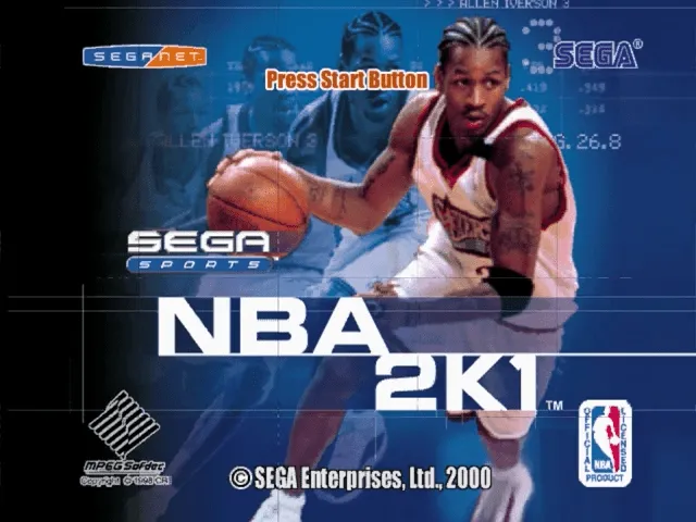 NBA 2K1 screenshot