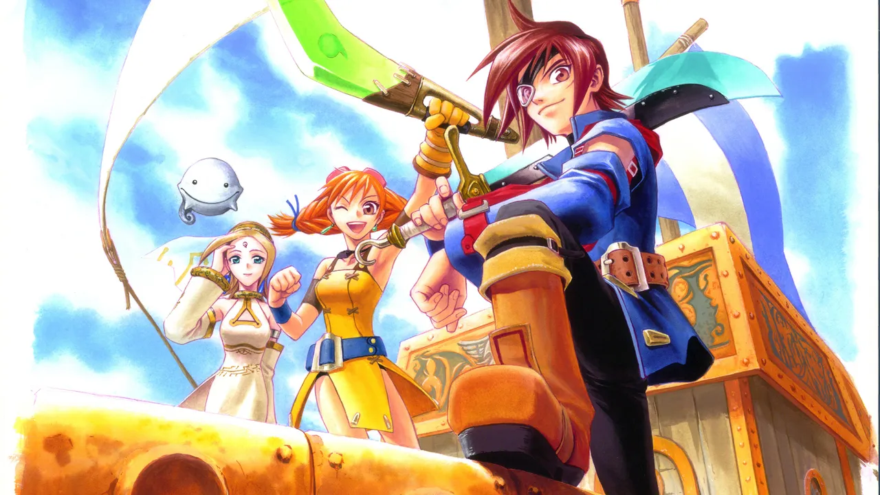 Backdrop artwork for Skies of Arcadia