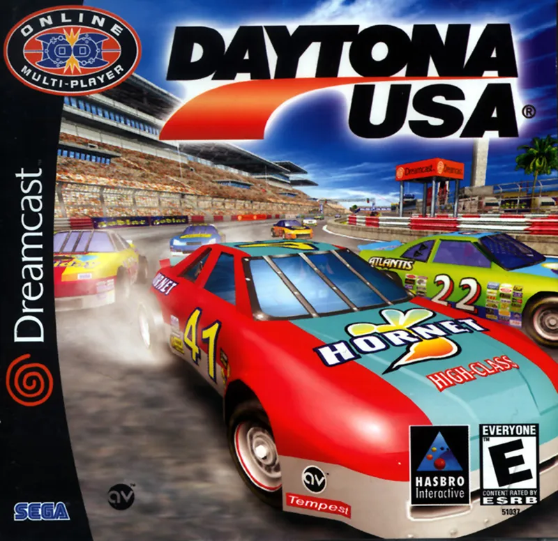 Daytona USA 2001 box art
