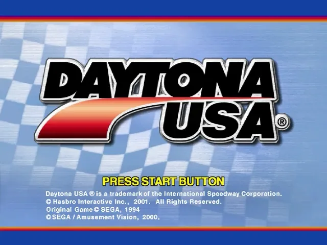 Daytona USA 2001 screenshot