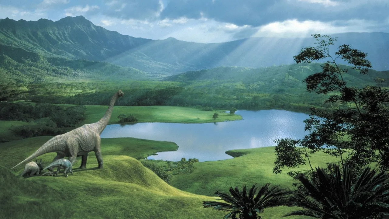 Backdrop artwork for Disney's Dinosaur