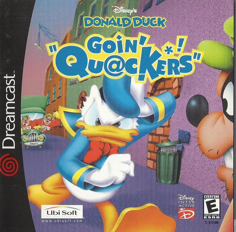 Donald Duck: Goin' Quackers box art