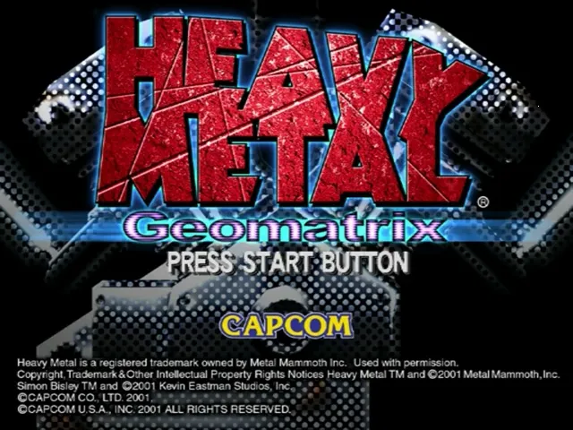 Heavy Metal: Geomatrix screenshot