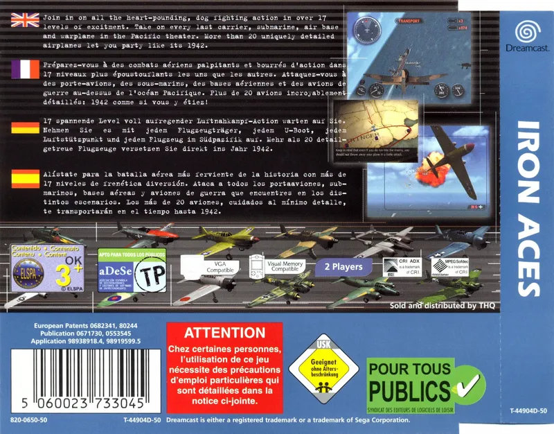 Iron Aces box back