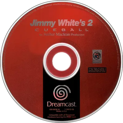 Jimmy White's 2: Cueball box art