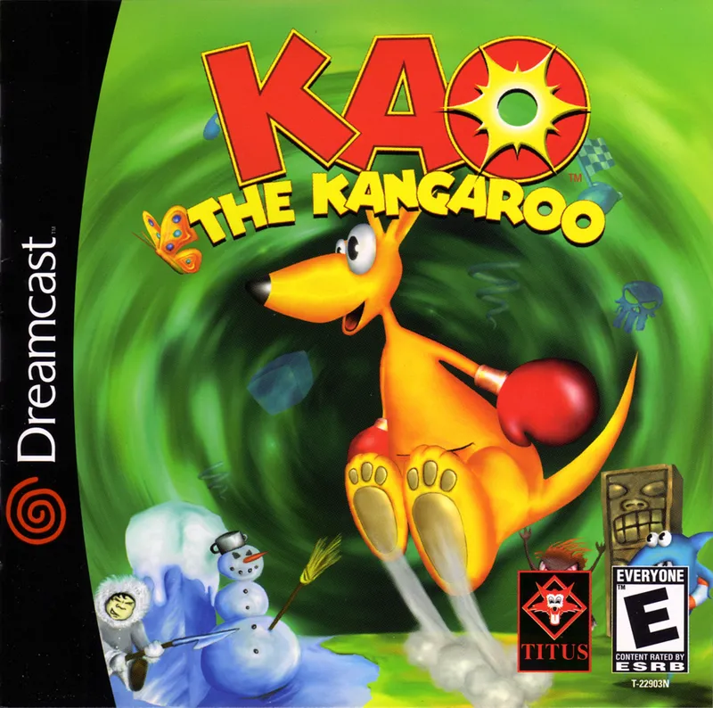 Kao the Kangaroo box art