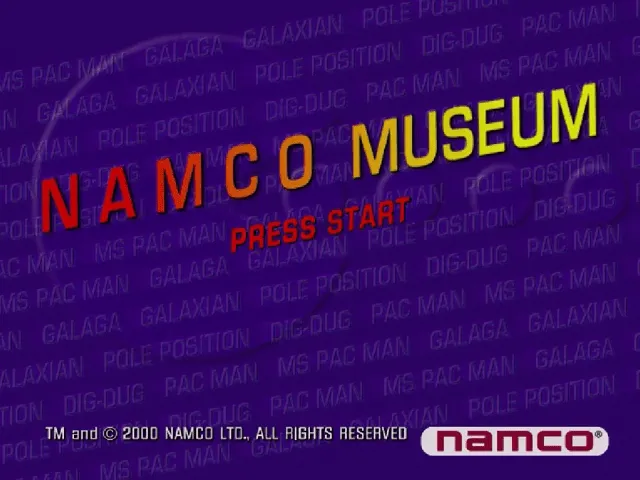 Namco Museum screenshot