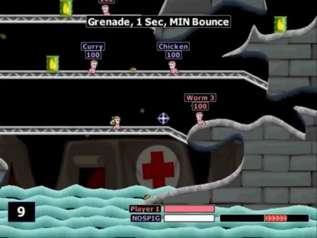 Worms Armageddon screenshot