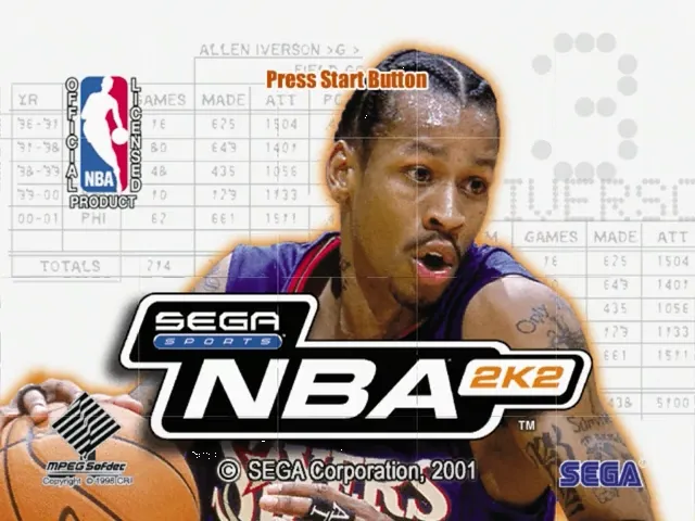 NBA 2K2 screenshot