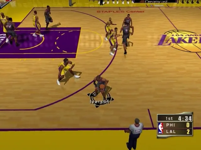 NBA 2K2 screenshot