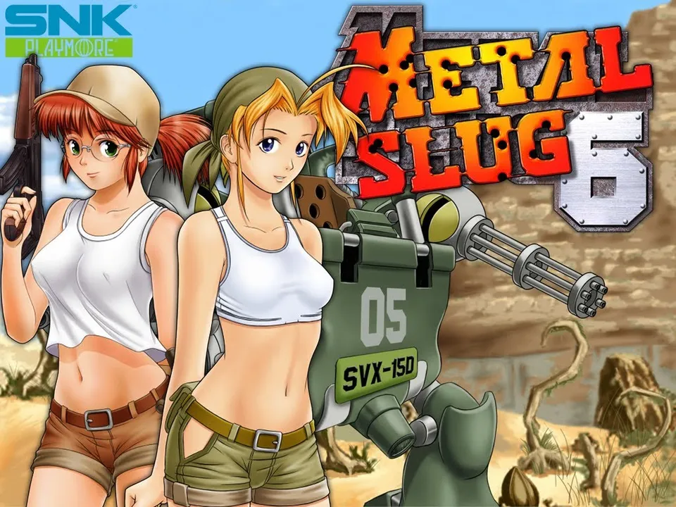 Backdrop artwork for Metal Slug 6