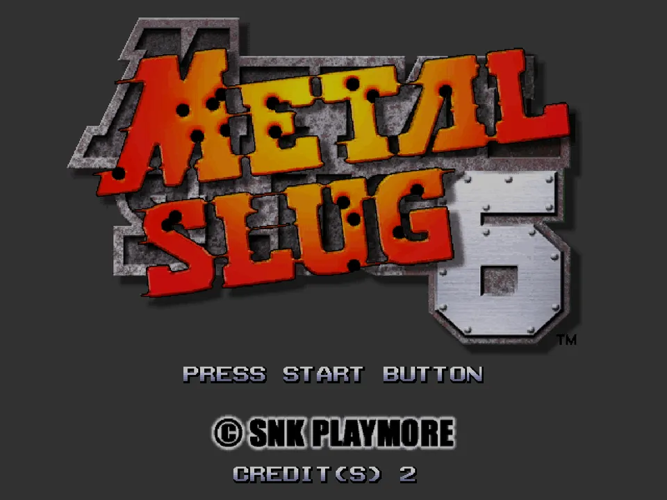 Metal Slug 6 screenshot