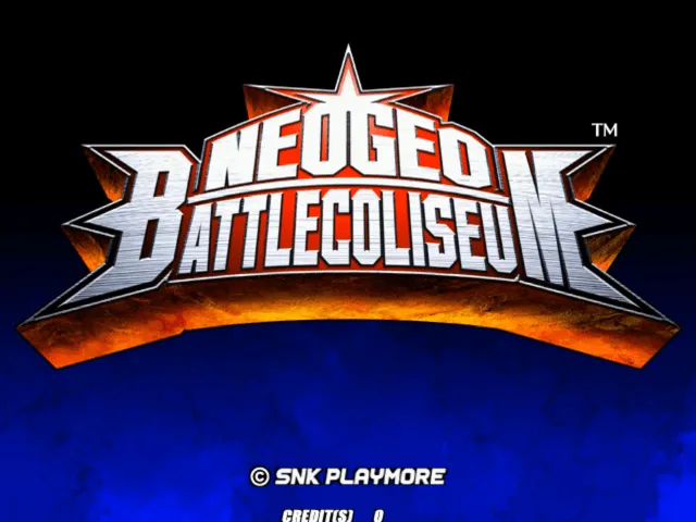 NeoGeo Battle Coliseum screenshot