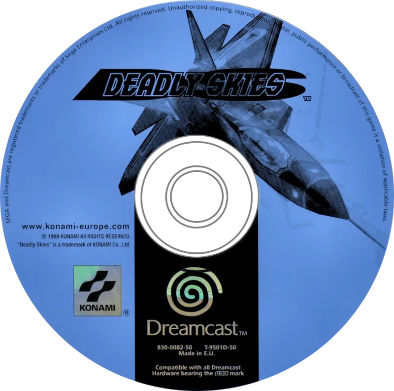 Backdrop artwork for Deadly Skies