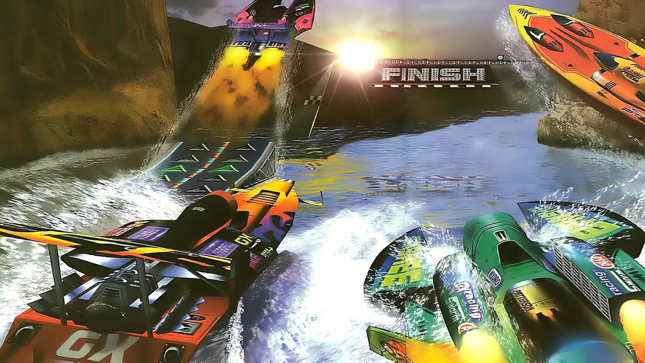 Backdrop artwork for Hydro Thunder