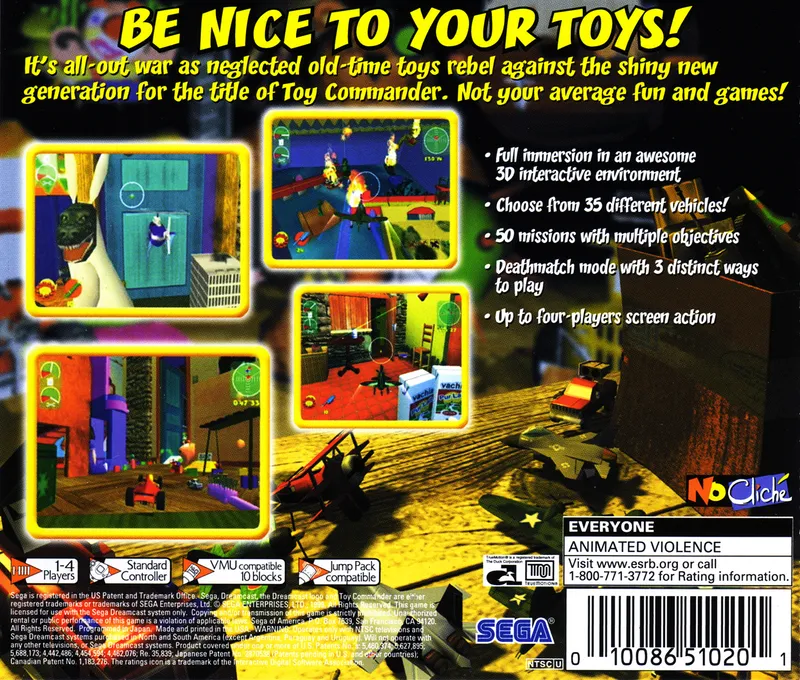 Toy Commander box back