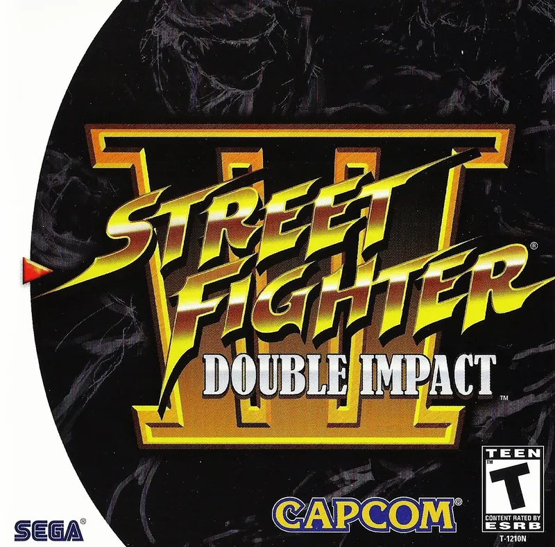 Street Fighter III: Double Impact box art