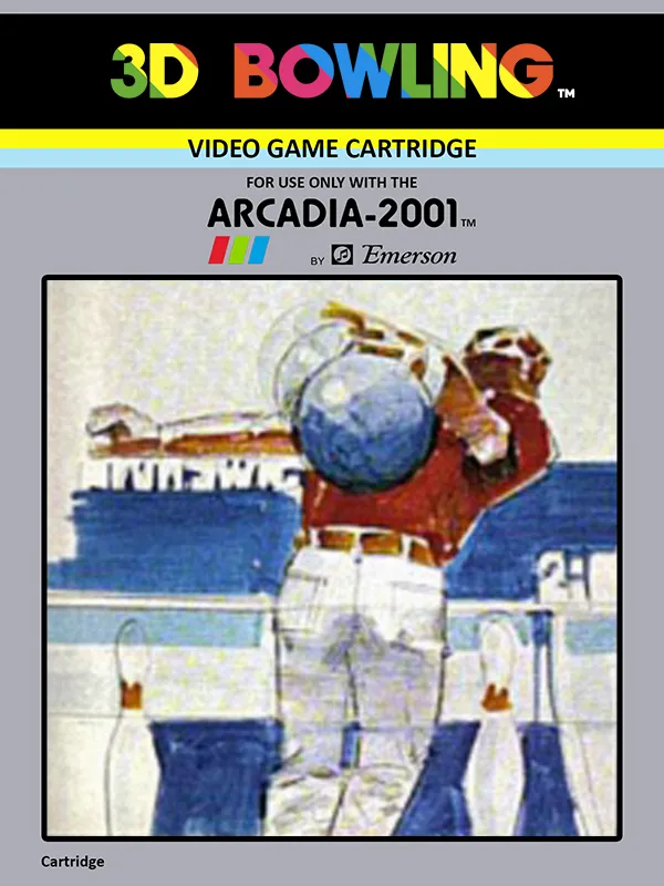 3D Bowling box art